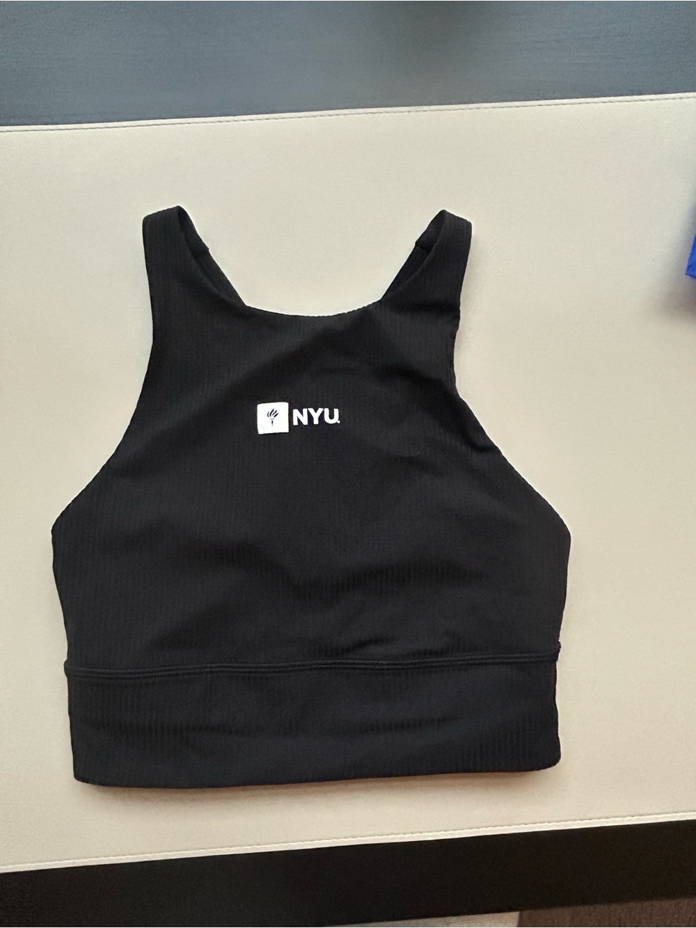 NYU lululemon bra top